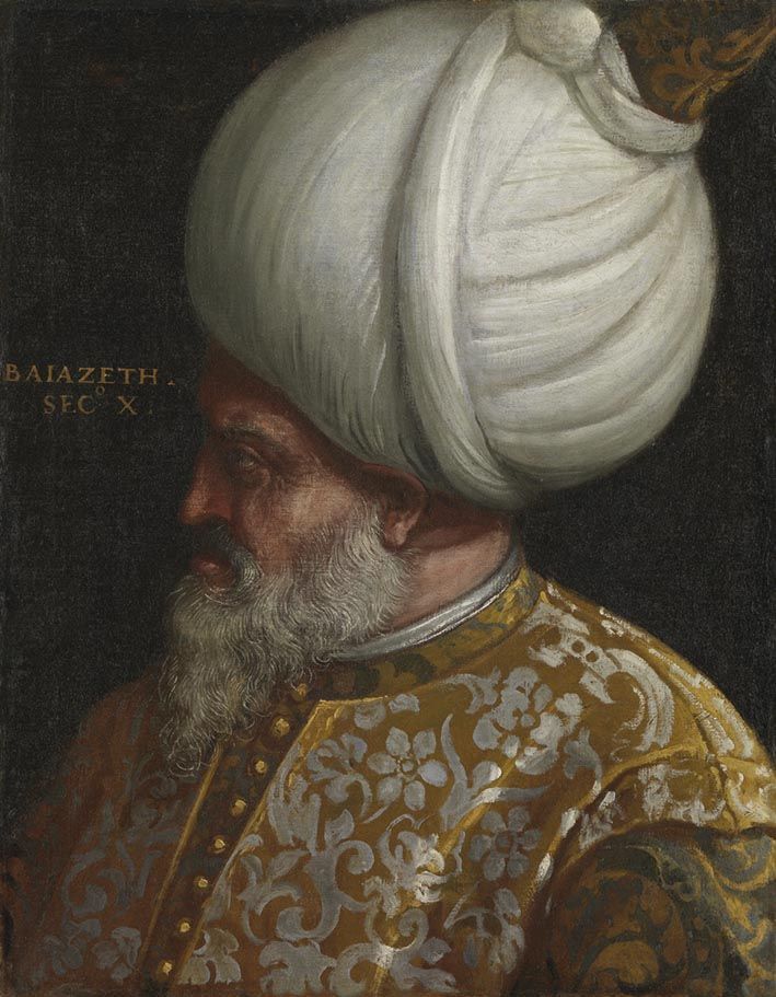 Bayezid II by Paolo Veronese, c. 16th century - by Wikipedia