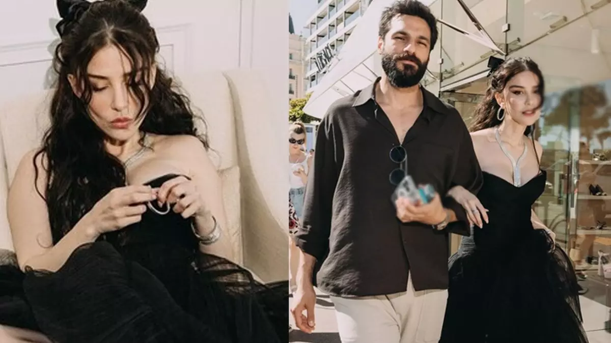 Serkan Çayoğlu made a Cannes surprise for his wife Özge Gürel