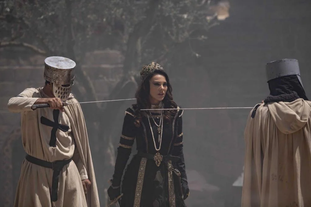 Selahaddin leading his troops in a daring mission in Kudüs Fatihi Salahuddin Eyyubi Episode 28 season finale