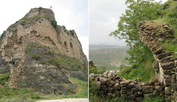 Another view of the western walls