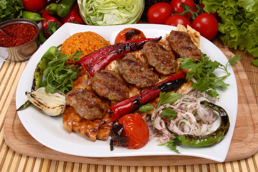 Turkish cuisine's global stars: 10 dishes everyone loves 9 Turkish meatballs served with grilled vegetables, flatbread, and bulgur—a classic dish with countless regional variations