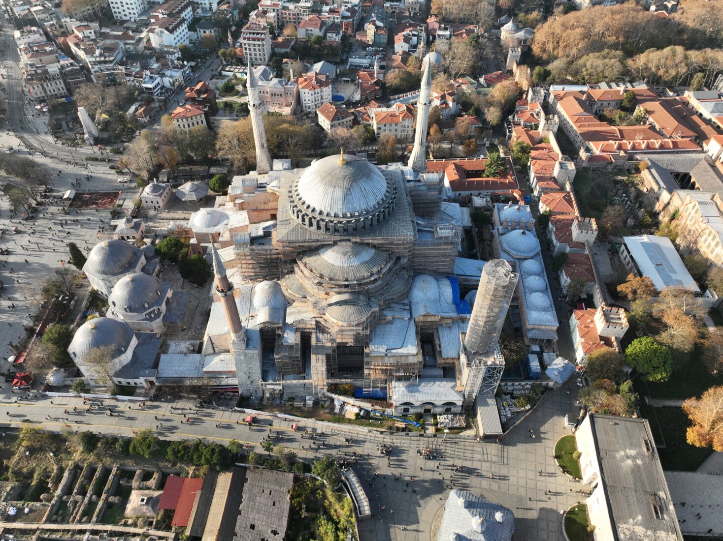 Hagia Sophia’s facade to be freed from non-original plaster in bold restoration move 6 hagia sophia