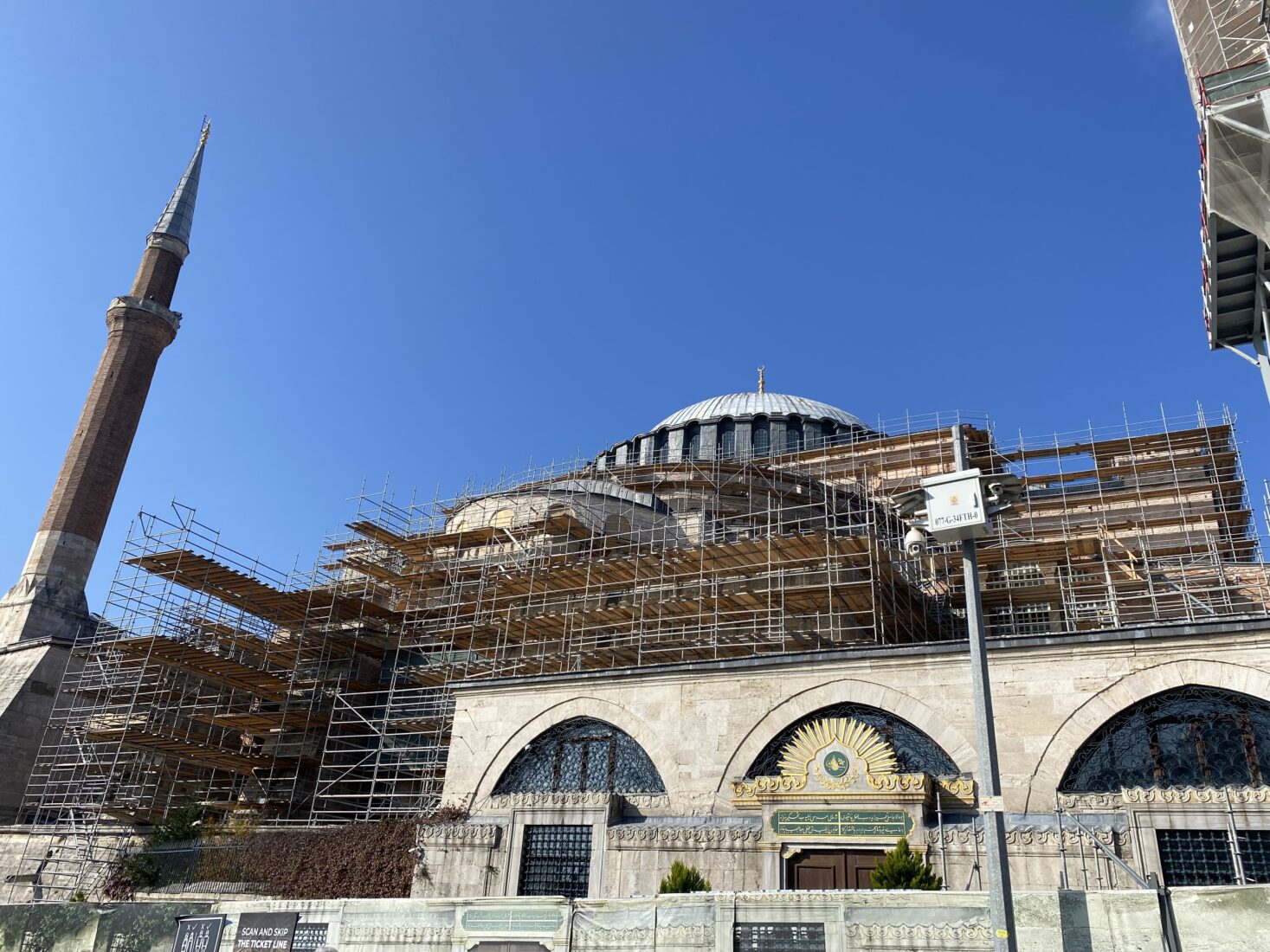 Hagia Sophia’s facade to be freed from non-original plaster in bold restoration move 3 Hagia Sophia’s facade to be freed from non-original plaster in bold restoration move
