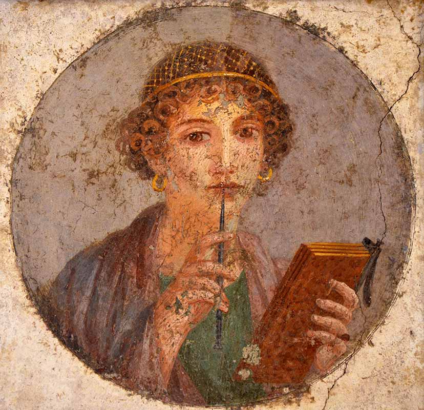 Forgotten thinkers: Women philosophers of ancient Anatolia, modern-day Türkiye 7 Fresco from Pompeii believed to be Sosipatra, one of ancient Greece’s Neoplatonist female philosophers