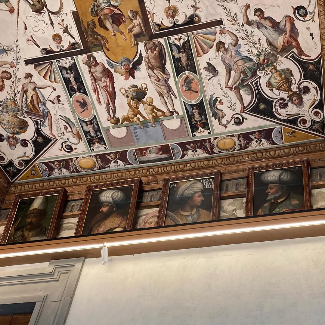 Why are Ottoman sultans featured in Italy’s Uffizi Gallery 7 Ottoman Portraits at the Uffizi Gallery, Florence, Italy, December 30, 2024. (Photo via Koray Erdogan/Turkey Today)