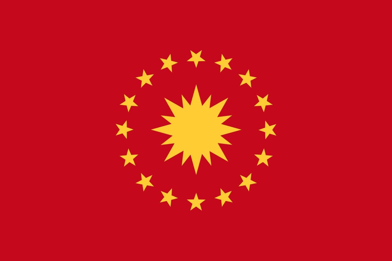 16 stars on Turkey’s Presidential Seal
