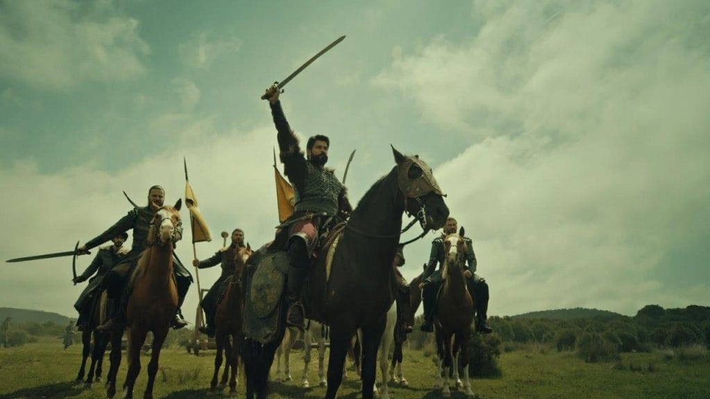 Epic battle scenes in Turkish historical series portraying Islamic bravery