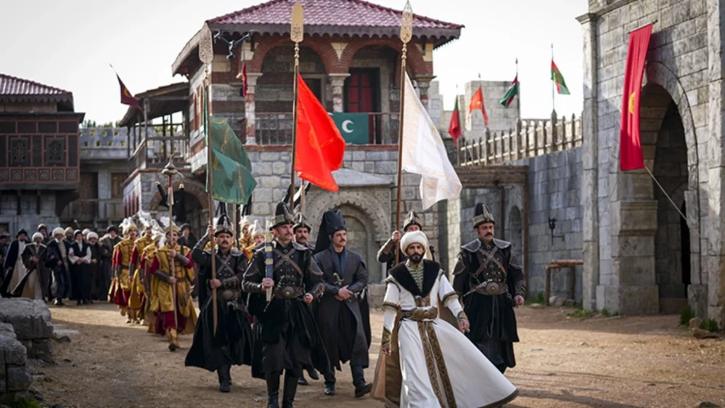 Filming the first Friday prayer scene at Hagia Sophia for Mehmed: Fetihler Sultanı series