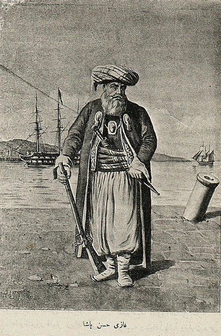 Portrait of Gazi Hasan Pasha of Algiers, Ottoman Admiral