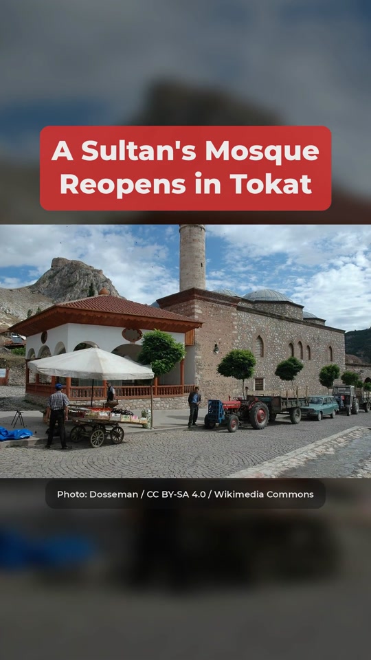 Tokat's Gülbahar Hatun Mosque, built for Bayezid II's mother, is...