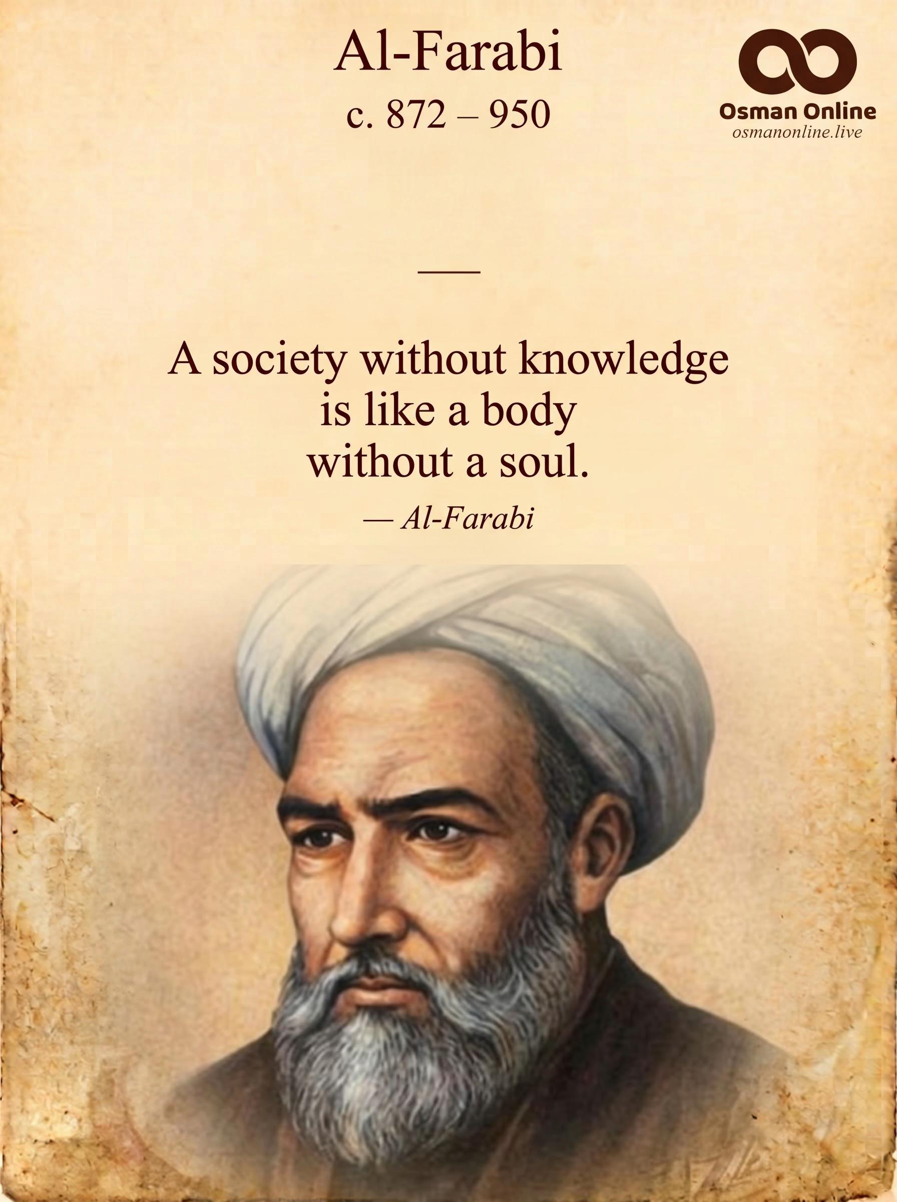 💭 “A society without knowledge is like a body without a soul.”...
