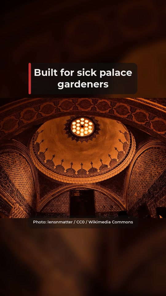 A mosque built under Suleiman the Magnificent for sick palace...